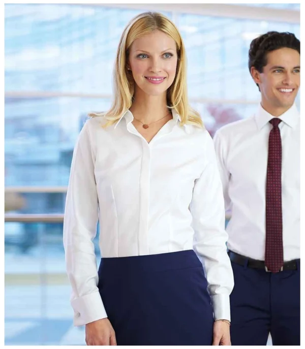 Brooks Taverner BK101 Ladies Villeta Long Sleeve Shirt